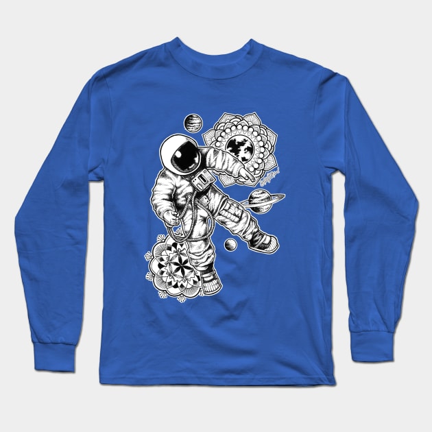 Astronaught Long Sleeve T-Shirt by holly_astral